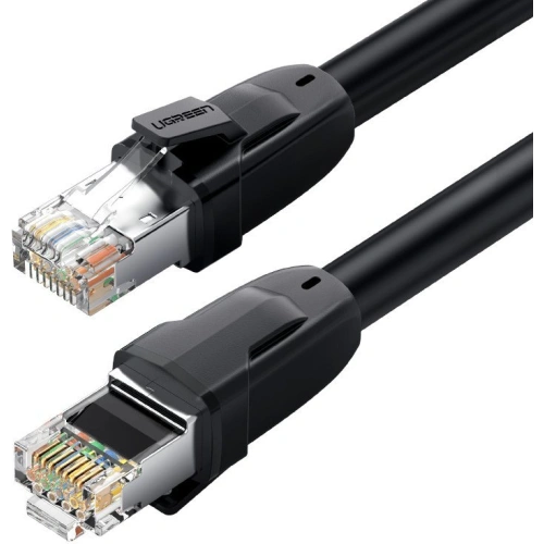 Kup Kábel hálózati UGREEN NW121 Ethernet RJ45 Cat 8 T568B 1.5m fekete - UGR1380BLK - {ean13} - Sklep Home Screen