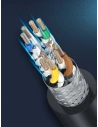 Kup Kabel sieciowy UGREEN NW121 Ethernet RJ45 Cat 8 T568B 1.5m czarny - UGR1380BLK - {ean13} - Sklep Home Screen