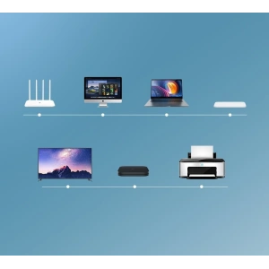 Kup Kabel sieciowy UGREEN NW121 Ethernet RJ45 Cat 8 T568B 1.5m czarny - UGR1380BLK - {ean13} - Sklep Home Screen