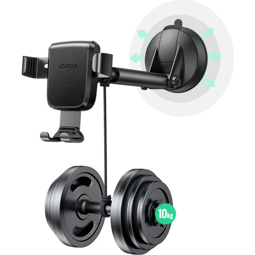 Kup UGREEN LP200 Schwerkraft-Autohalterung für das Telefon, für das Armaturenbrett, schwarz - UGR1381BLK - {ean13} - Sklep Home Screen