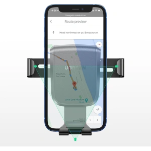 Kup UGREEN LP200 Schwerkraft-Autohalterung für das Telefon, für das Armaturenbrett, schwarz - UGR1381BLK - {ean13} - Sklep Home Screen