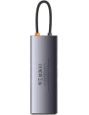 Kup Hub 8-in-1 Baseus Metal Gleam Series USB-C - 3x USB 3.0 + 2x HDMI + USB-C PD + microSD/SD - BSU3490 - {ean13} - Sklep Home Screen