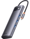 Kup Hub 8-in-1 Baseus Metal Gleam Series USB-C - 3x USB 3.0 + 2x HDMI + USB-C PD + microSD/SD - BSU3490 - {ean13} - Sklep Home Screen