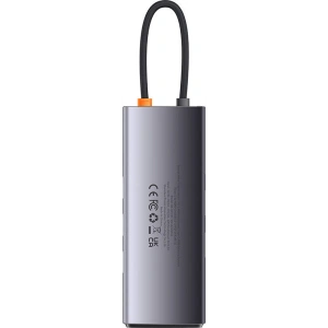 Kup Hub 8-in-1 Baseus Metal Gleam Series USB-C - 3x USB 3.0 + 2x HDMI + USB-C PD + Ethernet RJ45 - BSU3491 - {ean13} - Sklep Home Screen