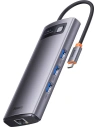 Kup Hub 8w1 Baseus Metal Gleam Series USB-C - 3x USB 3.0 + 2x HDMI + USB-C PD + Ethernet RJ45 - BSU3491 - {ean13} - Sklep Home Screen
