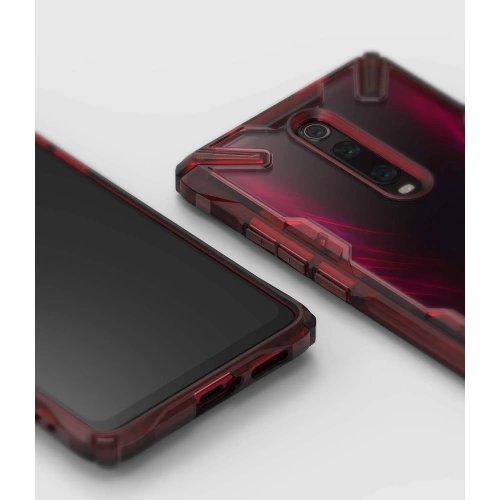Kup Case Ringke Fusion-X Xiaomi Mi 9T/Pro & Redmi K20/Pro Rubinrot - RGK930RED - {ean13} - Sklep Home Screen