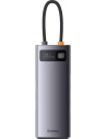 Hub 7-in-1 Baseus Metal Gleam Series USB-C - 3x USB 3.0 + HDMI + USB-C PD + VGA + Ethernet RJ45