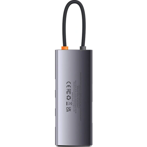 Kup Hub 6in1 Baseus Metal Gleam Series USB-C - 3x USB 3.0 + USB-C PD + microSD/SD - BSU3493 - {ean13} - Sklep Home Screen