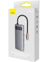 Kup Hub 6in1 Baseus Metal Gleam Series USB-C - 3x USB 3.0 + USB-C PD + microSD/SD - BSU3493 - {ean13} - Sklep Home Screen