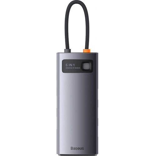 Kup Hub 6-in-1 Baseus Metal Gleam Series USB-C - 3x USB 3.0 + 2x HDMI + USB-C PD - BSU3494 - {ean13} - Sklep Home Screen