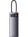 Hub 6-in-1 Baseus Metal Gleam Series USB-C - 3x USB 3.0 + HDMI + USB-C PD + VGA