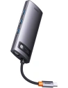 Kup Hub 6w1 Baseus Metal Gleam Series USB-C - 3x USB 3.0 + HDMI + USB-C PD + VGA - BSU3495 - {ean13} - Sklep Home Screen