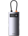 Hub 6w1 Baseus Metal Gleam Sorozat USB-C - 4x USB 3.0