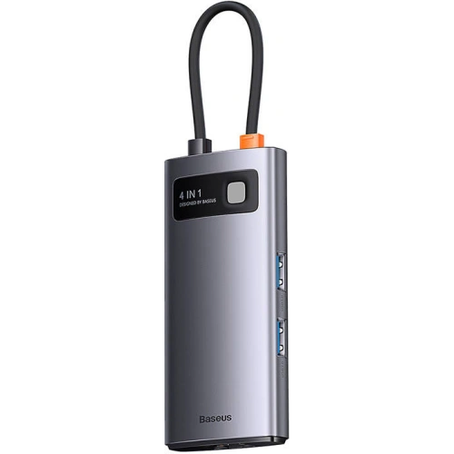 Kup Hub 6-in-1 Baseus Metal Gleam Series USB-C - 4x USB 3.0 - BSU3496 - {ean13} - Sklep Home Screen