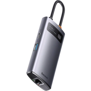 Kup Hub 6w1 Baseus Metal Gleam Series USB-C - 4x USB 3.0 - BSU3496 - {ean13} - Sklep Home Screen