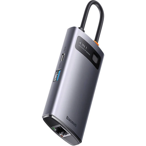 Kup Hub 6-in-1 Baseus Metal Gleam Series USB-C - 4x USB 3.0 - BSU3496 - {ean13} - Sklep Home Screen