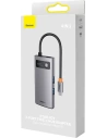 Kup Hub 6-in-1 Baseus Metal Gleam Series USB-C - 4x USB 3.0 - BSU3496 - {ean13} - Sklep Home Screen