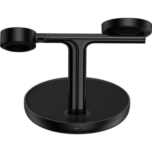 Kup Ładowarka Indukcyjna Baseus 3w1 15W MagSafe (czarna) - BSU3498BLK - {ean13} - Sklep Home Screen