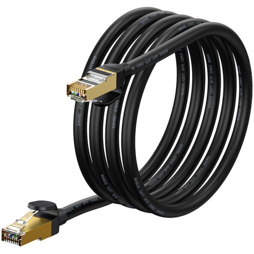Kup Cablul de rețea Baseus Ethernet RJ45, 10Gbps, 2m (negru) - BSU3505BLK - {ean13} - Sklep Home Screen
