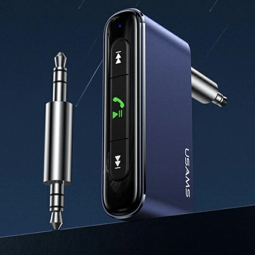 Kup USAMS Audio Bluetooth 5.0 Adapter - Klinke 3.5mm grau/grey SJ519JSQ01 - USA010GRY - {ean13} - Sklep Home Screen