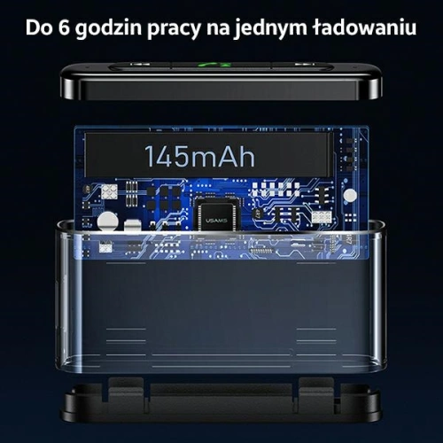 Kup Adaptér USAMS audio Bluetooth 5.0 - jack 3.5mm šedý/grey SJ519JSQ01 - USA010GRY - {ean13} - Sklep Home Screen