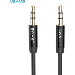 Kup Adapter USAMS Audiobuchse 3,5 mm - 3,5 mm 1 m schwarz/black YP101 - USA016BLK - {ean13} - Sklep Home Screen