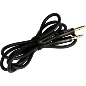 Kup Adapter USAMS Audiobuchse 3,5 mm - 3,5 mm 1 m schwarz/black YP101 - USA016BLK - {ean13} - Sklep Home Screen