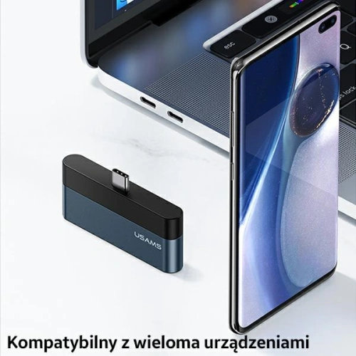 Kup Hub USAMS USB 2.0/USB 3.0/USB-C grau/grey SJ490HUB01 - USA020GRY - {ean13} - Sklep Home Screen