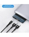Kup Hub USAMS USB 2.0/USB 3.0/USB-C grau/grey SJ490HUB01 - USA020GRY - {ean13} - Sklep Home Screen