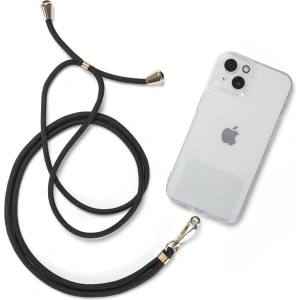 Kup Smycz pentru telefon Tech-Protect Chain Universal Strap Negru/Auriu - THP1279BLKGLD - {ean13} - Sklep Home Screen