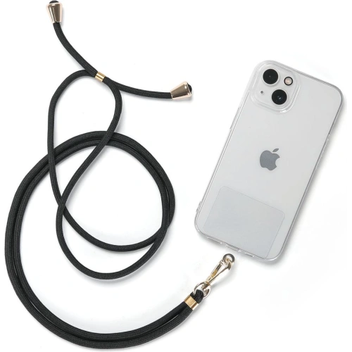 Kup Smyč na telefon Tech-Protect Chain Universal Strap Černá/Zlatá - THP1279BLKGLD - {ean13} - Sklep Home Screen