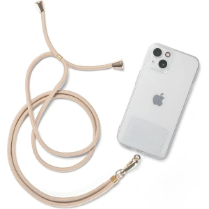 Kup Smycz do telefonu Tech-Protect Chain Universal Strap Beige/Gold - THP1280BEIGLD - {ean13} - Sklep Home Screen