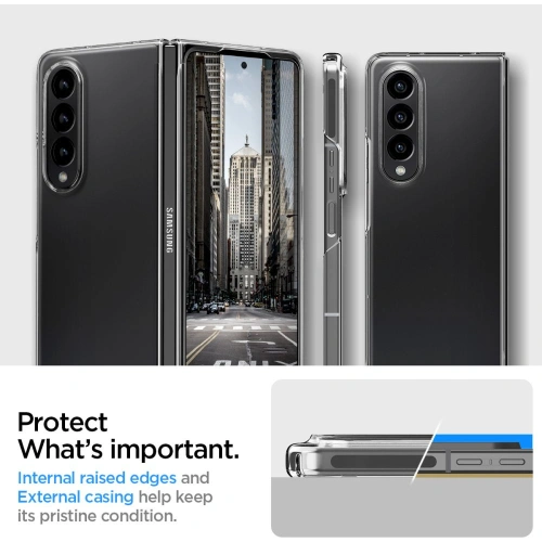 Buy Spigen Airskin Galaxy Z Fold 4 Crystal Clear - SPN2312CL - {ean13} - Home Screen Store Europe