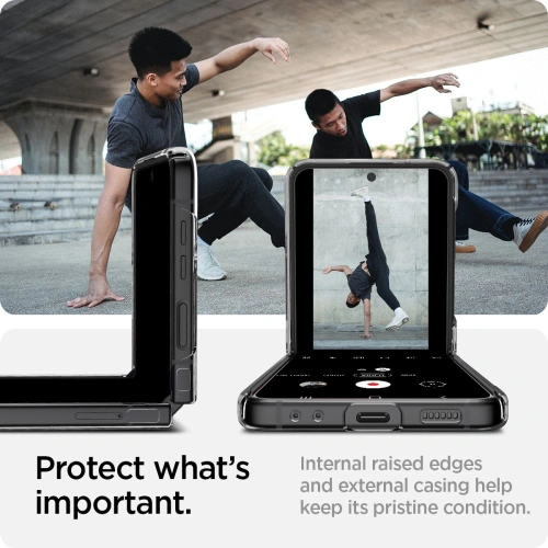 Kup Etui Spigen Airskin Samsung Galaxy Z Flip 4 Crystal Clear - SPN2313CL - {ean13} - Sklep Home Screen