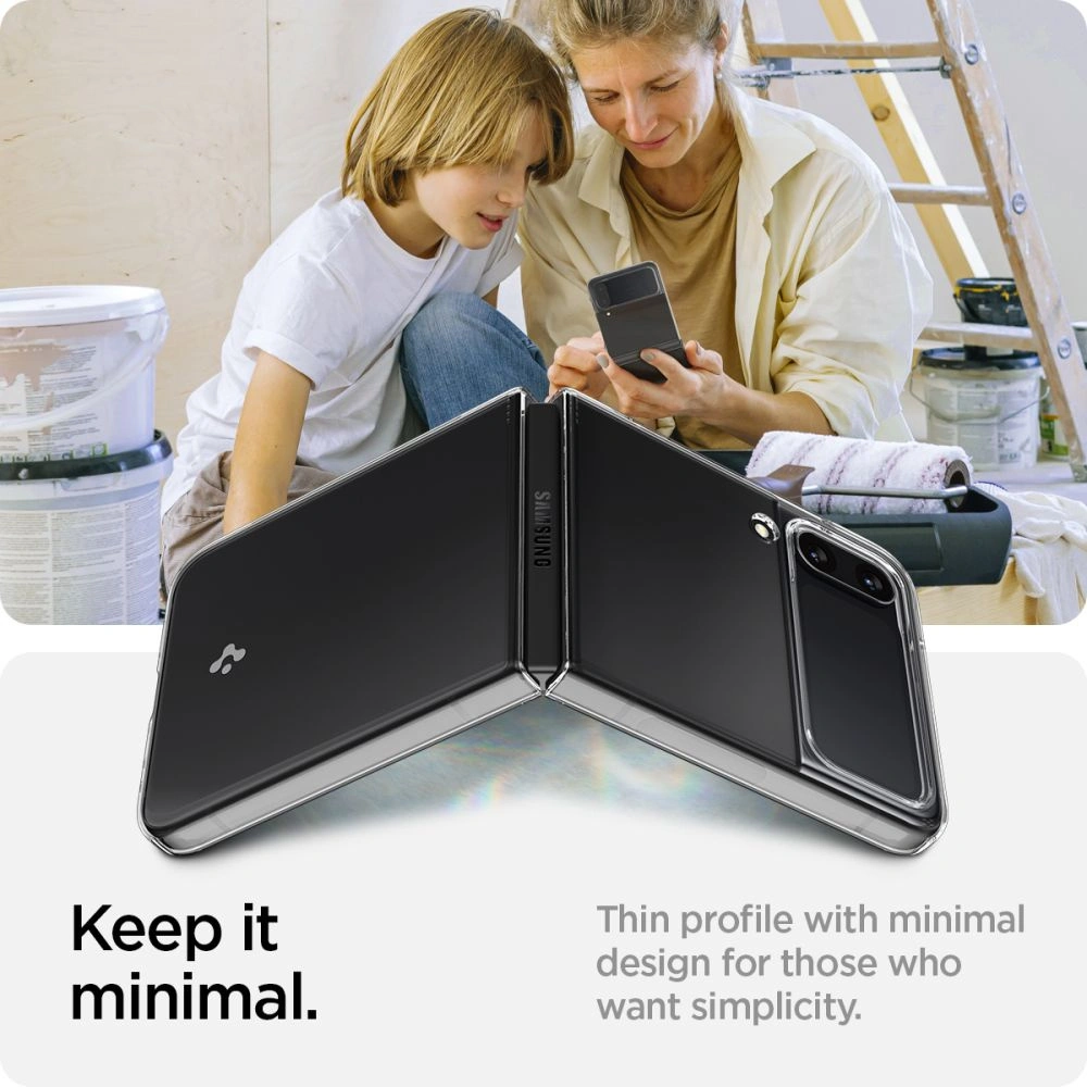 Etui Spigen Airskin Samsung Galaxy Z Flip 4 Crystal Clear