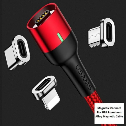 Kup USAMS U28 mágneses adapter micro USB bulk ezüst/silver SJ325MCTA - USA026SLV - {ean13} - Sklep Home Screen