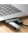 Kup Adapter USAMS USB-C Mini HUB 2xUSB + Micro SD grau SJ463HUB01 - USA034GRY - {ean13} - Sklep Home Screen