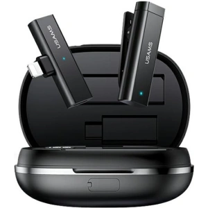Kup Microfonul lavalier wireless USAMS ENC 2.4G, model ZB244MKF01, cu Lightning. - USA042 - {ean13} - Sklep Home Screen