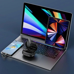 Kup Bezprzewodowy mikrofon krawatowy USAMS ENC 2.4G Wireless Lavalier Microphone Lightning ZB244MKF01 - USA042 - {ean13} - Sklep Home Screen