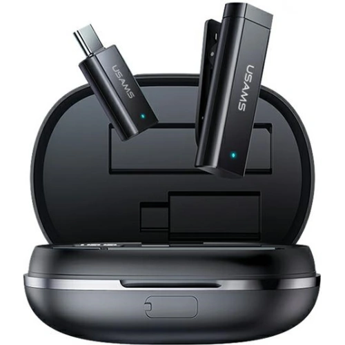 Kup Microfonul lavalier fără fir USAMS ENC 2.4G Microfon Wireless USB-C ZB243MKF01 - USA044 - {ean13} - Sklep Home Screen