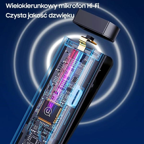 Kup Bezdrátový klopový mikrofon USAMS ENC 2.4G Wireless Lavalier Microphone USB-C ZB243MKF01 - USA044 - {ean13} - Sklep Home Screen