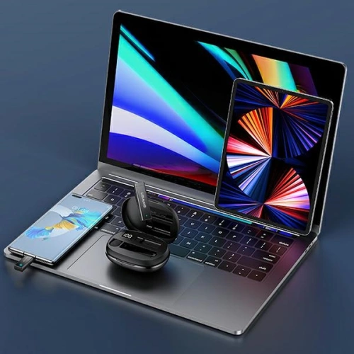 Kup Bezdrátový klopový mikrofon USAMS ENC 2.4G Wireless Lavalier Microphone USB-C ZB243MKF01 - USA044 - {ean13} - Sklep Home Screen