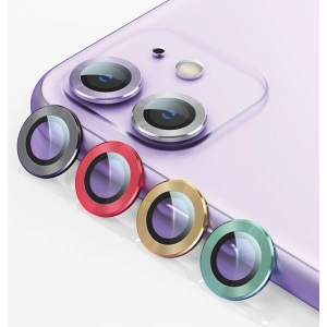 Kup Nakładka USAMS Camera Lens Glass Apple iPhone 11 Pro metal ring srebrny/silver BH571JTT03 - USA055SLV - {ean13} - Sklep Home Screen