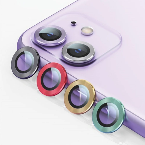 Kup USAMS Kamera Lencse Üveg Apple iPhone 11 fém gyűrű ezüst/silver BH572JTT02 - USA065SLV - {ean13} - Sklep Home Screen