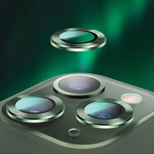 Kup USAMS Kamera Lencse Üveg Apple iPhone 11 fém gyűrű ezüst/silver BH572JTT02 - USA065SLV - {ean13} - Sklep Home Screen