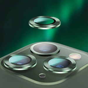 Kup USAMS Kamera Lencse Üveg Apple iPhone 11 fémgyűrű zöld/green BH572JTT05 - USA066GRN - {ean13} - Sklep Home Screen
