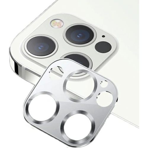 Kup USAMS Kamera Lencse Üveg Apple iPhone 12 Pro fém ezüst/silver BH704JTT01 - USA081SLV - {ean13} - Sklep Home Screen