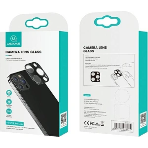 Kup Nakładka USAMS Camera Lens Glass Apple iPhone 12 metal czerwony/red BH703JTT03 - USA085RED - {ean13} - Sklep Home Screen