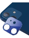 Nakládka USAMS Camera Lens Glass Apple iPhone 12 metal modrá/blue BH703JTT05