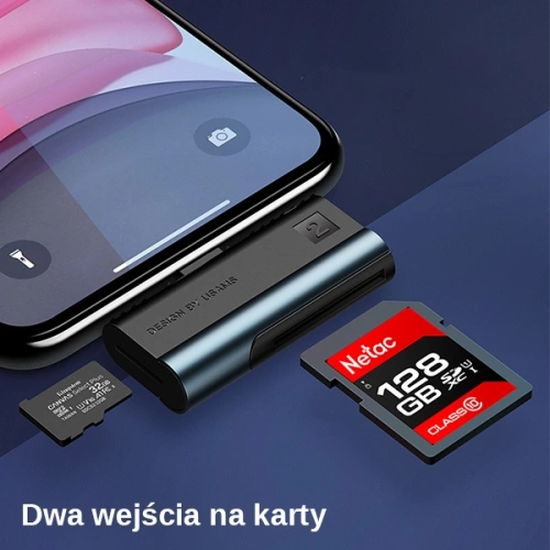 Buy USAMS Card Reader SD/microSD Lightning red SJ430DKQ02 (US-SJ430) - USA088RED - {ean13} - Home Screen Store Europe